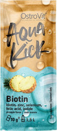 OstroVit Aqua Kick Advanced Hydration Pulver mit Biotin-Komplex, Zink und Selen Geschmack Ananas – Bild 1 von 1