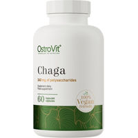 Produktbild von OstroVit Chaga 600 mg Kapseln vegan