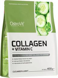 OstroVit Collagen mit Vitamin C Rindercollagen Pulver 400g – Bild 1 von 2