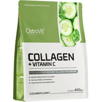 Produktbild von OstroVit Collagen mit Vitamin C Rindercollagen Pulver 400g