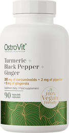 Ostrovit Curcumin mit schwarzem Pfeffer und Ingwer Kapseln vegetarisch – Bild 1 von 1