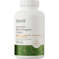 Produktbild von Ostrovit Curcumin mit schwarzem Pfeffer und Ingwer Kapseln vegetarisch