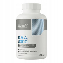 OstroVit D.A.A. 3000 mg D-Asparaginsäure Kapseln 90 Stück ohne Zusatzstoffe – Bild 1 von 1