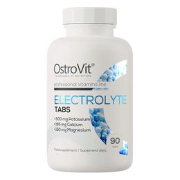 OstroVit Elektrolyte Tabletten mit Kalium, Magnesium, Kalzium, Natrium und Chlorid, 90 Stück – Bild 1 von 1