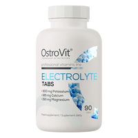 Produktbild von OstroVit Elektrolyte Tabletten mit Kalium, Magnesium, Kalzium, Natrium und Chlorid, 90 Stück