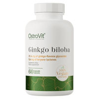 Produktbild von Ostrovit Ginkgo Biloba vegan Kapseln 60 Stück