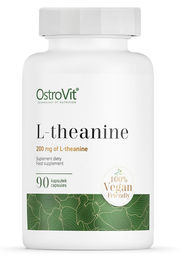 OstroVit L-Theanin Vegan 90 Kapseln – Bild 1 von 2