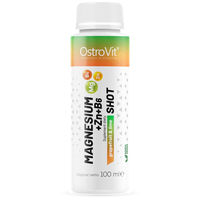 Produktbild von Ostrovit Magnesium Citrat mit Zink und Vitamin B6 Shot Ampullen für Sportler 60 Stück