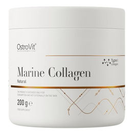 OstroVit Marine Kollagen Typ I Fischkollagen Pulver 200 g mit 2200 mg pro Portion zuckerfrei und ohne Zusatzstoffe – Bild 1 von 1