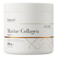 Produktbild von OstroVit Marine Kollagen Typ I Fischkollagen Pulver 200 g mit 2200 mg pro Portion zuckerfrei und ohne Zusatzstoffe