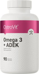 OstroVit Omega 3 + ADEK Kapseln, 90 Stück – Bild 1 von 3