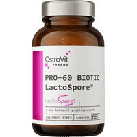 Produktbild von Ostrovit Pharma Lactospore BI9108 Probiotic Pro-60 Biotic MTCC 5856 Kapseln 60 Stück vegan laktosefrei glutenfrei