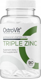 OstroVit Triple Zinc Zink mit 3 Zinkformen, 90 Kapseln – Bild 1 von 1
