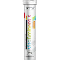 Produktbild von OstroVit Vita&Minerals Brausetabletten Vitamine und Mineralstoffe Orange