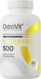 OstroVit Vitamin C 500 mit Ascorbinsäure 90 Tabletten für Sportler – Bild 1 von 1