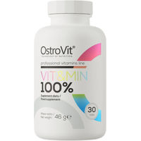 Produktbild von OstroVit Vitamine und Mineralien 100% Tabletten 30 Stück