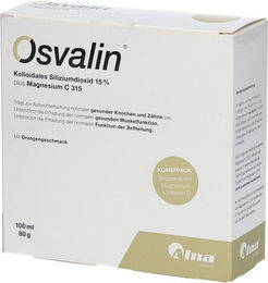 Osvalin Kombipack mit kolloidalem Siliziumdioxid 15 % und Magnesium Citrat 100 ml und 80 g – Bild 1 von 1