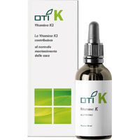 Produktbild von OTI K Vitamin K2 Tropfen mit Zitronenaroma, vegan und glutenfrei, 20 ml