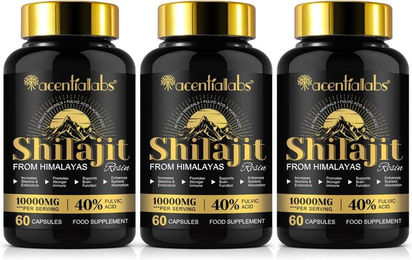 P-beauty Himalaya Shilajit Mumijo Kapseln 10:1 Extrakt mit 40% Fulvinsäure für Sportler 60 Kapseln – Bild 1 von 3