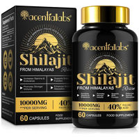 Produktbild von P-beauty Himalaya Shilajit Mumijo Kapseln 10:1 Extrakt mit 40% Fulvinsäure für Sportler 60 Kapseln