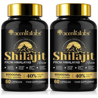 Produktbild von P-beauty Himalaya Shilajit Mumijo Kapseln 10:1 Extrakt mit 40% Fulvinsäure für Sportler 60 Kapseln