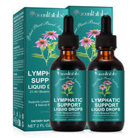 Produktbild von P-beauty Lymphdrainage Lymphatic Tropfen mit Kräuter-Komplex Vegan 2x 60ml