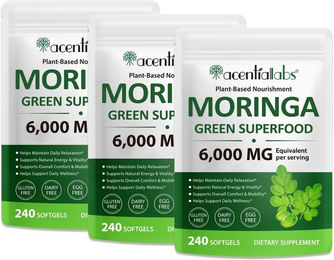 P-Beauty Moringa Kapseln Vegan und Glutenfrei – Bild 1 von 3