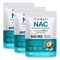 Produktbild von P-beauty NAC N-Acetyl L-Cysteine Aminosäure Softgels Vegan 3x 300 Stück