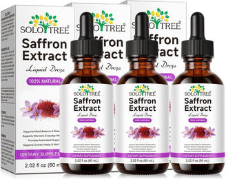 P-beauty Safran Extrakt Tropfen vegan und alkoholfrei – Bild 1 von 6
