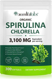 P-beauty Superfood-Mischung Spirulina und Chlorella Bio Kapseln Vegan – Bild 1 von 4