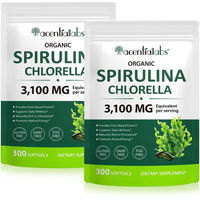 Produktbild von P-beauty Superfood-Mischung Spirulina und Chlorella Bio Kapseln Vegan