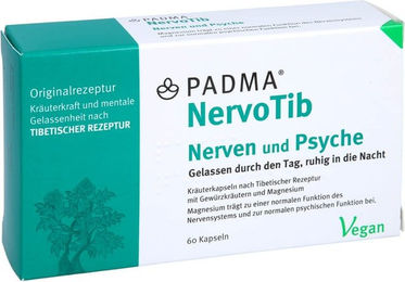 PADMA NervoTib Anti-Stress-Komplex Kapseln 60 Stück – Bild 1 von 1