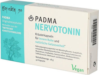 PADMA Nervotonin Kapseln vegan 40 Stück – Bild 1 von 1
