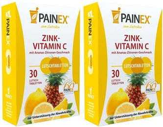 PAINEX Zink und Vitamin C Lutschtabletten mit Zinkgluconat und Ascorbinsäure – Bild 1 von 1