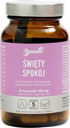 PANASEUS HOLY PEACE Rhodiola Rosea und Ashwagandha Kapseln 50 Stück – Bild 1 von 2