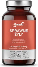 Panaseus Sprawne Żyły Nahrungsergänzungsmittel vegetarisch 50 Kapseln – Bild 1 von 1