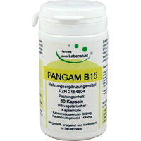 Produktbild von Pangam Vitamin B15 Kapseln 60 Stück