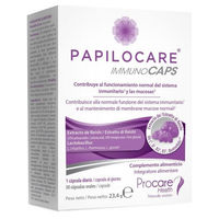 Produktbild von PAPILOCARE IMMUNOCAPS von Procare Health, 30 Kapseln