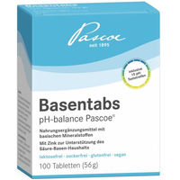 Produktbild von Pascoe Basentabs pH Balance Mineralstoff-Komplex Tabletten zuckerfrei 100 Stück
