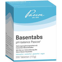 Produktbild von Pascoe Basentabs pH Balance Mineralstoff-Komplex Tabletten zuckerfrei 200 Stück