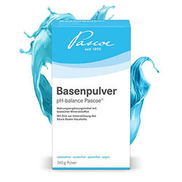 Pascoe Mineralstoff-Komplex Basenpulver pH-balance, vegan, zuckerfrei, laktosefrei, glutenfrei, ohne Zusatzstoffe, 260 g – Bild 1 von 2