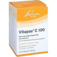 Produktbild von Pascoe Vitapas C 100 Tabletten mit Ascorbinsäure für Erwachsene und Kinder 100 Stück