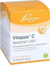 PASCOE Vitapas C liposomal 1000 Kapseln 90 Stück vegan glutenfrei laktosefrei – Bild 1 von 1