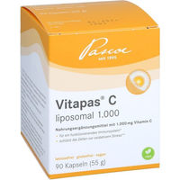 Produktbild von PASCOE Vitapas C liposomal 1000 Kapseln 90 Stück vegan glutenfrei laktosefrei