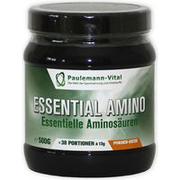 Produktbild von Paulemann-Vital Essential Amino EAA Pulver Pfirsich-Eistee 500g vegetarisch laktosefrei