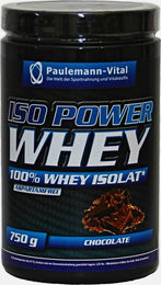 Paulemann-Vital ISO Power Whey Protein Pulver Schokolade 750g – Bild 1 von 1