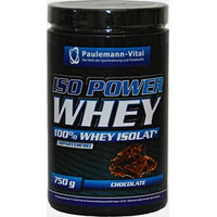 Produktbild von Paulemann-Vital ISO Power Whey Protein Pulver Schokolade 750g