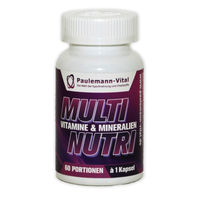 Produktbild von Paulemann-Vital Multi Nutri Vitamine und Mineralstoffe 60 Kapseln