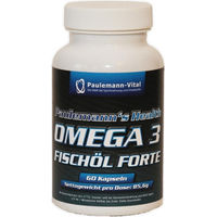 Produktbild von Paulemann-Vital Omega 3 Fischöl Forte Kapseln 60 Stück