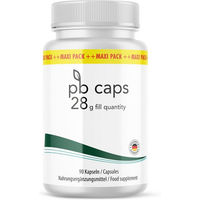 Produktbild von pb caps Apfelessigpulver Kapseln pflanzlich ohne Zusatzstoffe 90 Kapseln